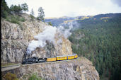 DSNGRR 2-8-2 K-36  481 (01.10.1993, b. Rockwood, CO)