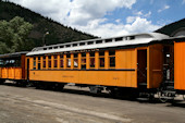 DSNGRR Coach 323 (15.07.2016, Silverton, CO,  (Animas City))