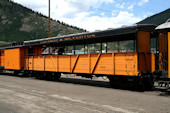 DSNGRR Observation Car 415 (15.07.2016, Silverton, CO)