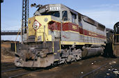 EL SDP45 3663 (18.11.1973, Cedar Hill, CT)