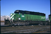 FURX SD40-2 8127 (31.12.2002, Bedford Park, IL)