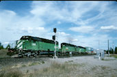 FURX SD40-2 8131 (04.09.2005, Athol, ID)