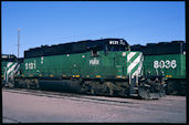 FURX SD40-2 8131 (11.10.2008, Barstow, CA)