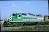 GCFX SD40-2 3054 (06.05.2002, N Fond Du Lac, WI)
