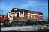 GMO GP38  702 (06.05.1979, East St. Louis, IL)