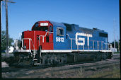 GTW GP38-2 5812 (22.09.2003, Council Bluffs, IA)