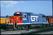 GTW GP38-2 5853 (27.08.1994, Dolton, IL)