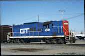 GTW GP9 4917 (30.04.1993, Battle Creek, MI)
