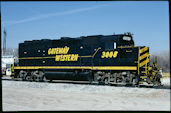 GWWR GP40 3008 (22.02.2001, Kansas City)