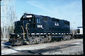 HLCX GP38-2 3818 (29.11.2003, Olivette, MO)