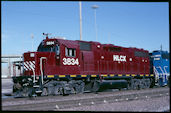 HLCX GP38-2 3834 (19.01.2008, Kansas City, MO)