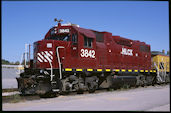 HLCX GP38-2r 3842 (23.09.2011, Kansas City, KS)