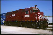 HLCX GP38-2r 3858 (22.09.2008, Beaumont, TX)