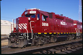 HLCX GP40-2 3856 (12.07.2008, Eugene, OR)