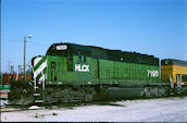 HLCX SD40-2 7199 (11.03.2004, Montgomery, AL)