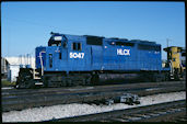 HLCX SD40 5047 (17.10.1996, Tilford Yd. Atlanta, GA)