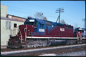 HLCX SD40M-3 6066 (28.10.2005, Montgomery, AL)