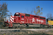 INRD SD40-2 4002 (03.11.2009, Jasonville, IN)