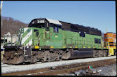 IORY SD40-2 3488 (12.12.2021, Cincinnati, OH)