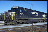 NS C40-8 8735 (25.09.2010, St. Louis, MO)