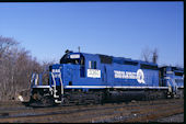 NS SD40-2 3363 (18.12.1999, Abrams, PA)