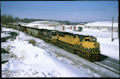 NS SD70ACe 1067 (21.02.2021, Gallitzin, PA, (Reading Heritage))