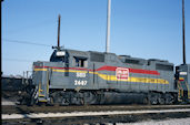 SBD GP38-2 2687 (03.05.1986, Louisville, KY)