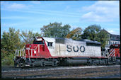 SOO SD40-2 6616 (23.10.1998, London, ON)