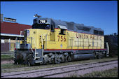 UP GP35  756 (02.09.1987, Council Bluffs, IA)