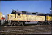 UP GP40-2  908:3 (07.06.1996, Salt Lake City, UT)
