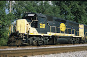 WAMX GP40-3 4047 (24.08.2021, Maplesville, AL,  (Pacific Sun RR))