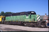 WAMX SD40-2 4149 (28.05.2010, Cherryvale, KS)