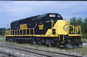 WAMX SD40-2 4154 (29.08.2013, Chanute, KS)